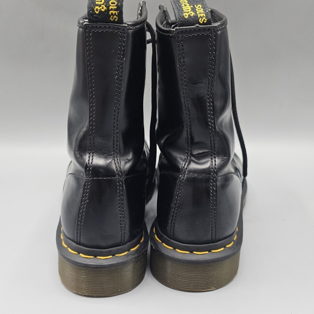 Dr. Marten 1460 Patent Leather Air Wair Combat Boots Women's Size US 10 AW004 - Picture 5 of 11